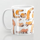 Axyaa Red Panda Lover 11oz Ceramic Coffee Mug - Cute & Cozy Gift for Friends