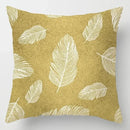 Axyaa Gold Decorative Cushion Cover for Home Sofa - Luxury Home Decor