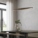 Axyaa Modern Wooden Pendant Lights for Kitchen Island, Dining Room & Office
