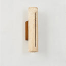 AXYAA Wabi Sabi Natural Stone Wall Lamp UpDown LED Light Japan Style Bedroom Sconce