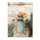 Tuscany Bellagio Town Canvas Painting by Axyaa - Mediterranean Rural Nordic Wall Art