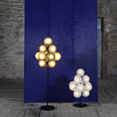 Nordic Stella Grape Floor Lamp by Axyaa: Modern Glass Bubble LED Fixture for Home Decor