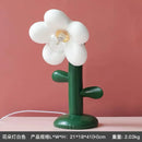 Axyaa Silica Gel Flower Floor Lamp Cartoon Nightlight for Home Decor