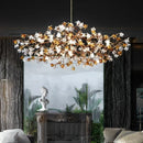 Axyaa Flower Chandeliers Tree Branch Pendant Lights for Living Dining Room Decor