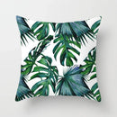 Axyaa Tropical Leaf Cactus Monstera Cushion Cover 45*45cm - Decorative Pillowcase