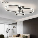 Axyaa Modern LED Chandelier for Living Room Bedroom Ceiling Lighting