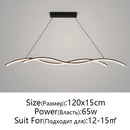 Axyaa LED Ceiling Chandelier Modern Minimalist Indoor Hanging Light Dining Room Bedroom