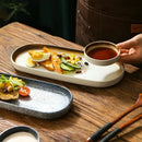 Axyaa Snack Plate Set | Western Restaurant Dim Sum Fried Chicken French Fries Plate