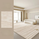 Axyaa Soft Cream Style Carpet Rug | Thick Washable Fluffy Mat for Living Room & Bedroom