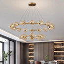 Axyaa Circular Magic Bean Pendant Light for Elegant Home Decor