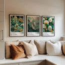 Axyaa Dandelion & Crane Canvas Poster Set for Modern Home Decor