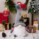 Axyaa Glowing Rudolph Doll Ornaments Knitted Pointed Hat with Lights