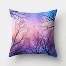 Axyaa Retro Moon Star Pillowcase for Car & Home Décor
