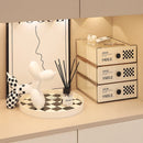 Axyaa Desktop Drawer Organizer Stackable Storage Case for Cosmetics, Keys, and More