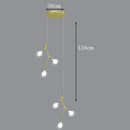 Axyaa Modern LED Pendant Light Chandeliers for Living Room and Dining Room