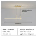 Axyaa Modern Designer LED Chandelier for Dining Room and Bar Counter