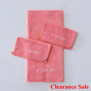 Axyaa Coral Fleece Towel Bath Set - Solid Color Simple Combination - Hot Sale