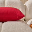 Velvet Christmas Pillowcase 30x50 Festive Gold-Embossed Throw Cover for Home Sofa