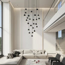 Axyaa Metal Globe Lens Chandelier for Home Décor Lighting