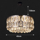 Axyaa Crystal Chandelier Pendant Light for Living Room and Dining Room