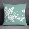 Axyaa Green Geometric Pillow Cover for Home Decor
