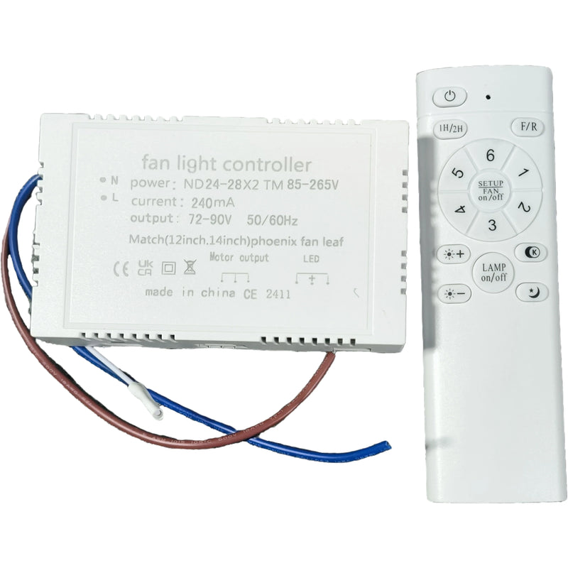 Axyaa Ceiling Fan Light Driver with Intelligent Dimming Function
