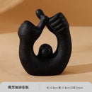 Ceramic Vase Sculpture for Axyaa Living Room Decor