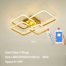 Axyaa Modern LED Ceiling Chandelier for Home Decoration