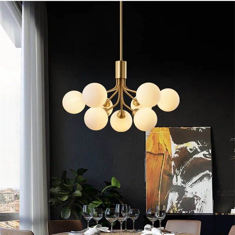 Axyaa Nordic Magic Chandelier for Home Decor and Lighting Fixtures