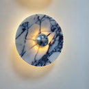 Axyaa Bulgari Stone LED Wall Lights: Modern Nordic Bedroom Luxury Bedside Lamp