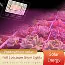 Axyaa 200W Full Spectrum LED Solar Grow Light for Indoor Outdoor Plants