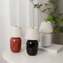 Axya Mushroom Table Lamp: Retro French Cream Wind Study Decor, Cute Girl Heart Bedroom Light