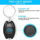 Axya Mini LED Keychain Flashlights: Waterproof Portable Pocket Torch & Emergency Light