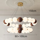 Axyaa Modern LED Pendant Light Chandeliers for Living Room and Dining Room
