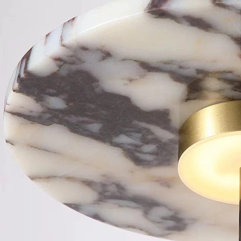 Natural Stone Wall Lamp Switch Indoor Parlor Bedroom Sconce Axyaa Atmosphere Lighting
