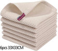 Axyaa Cotton Kitchen Towel Set: Absorbent, Quick Dry & Soft Dishcloths