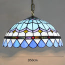 Axyaa French Glass Retro Restaurant Lamp - Japanese Bar Tea Room Pendant
