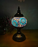 Axyaa Turkish Mosaic Table Lamp Material Package Handmade Glass Night Light Design Gift