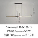 Axyaa Modern Minimalist LED Pendant Light for Home Decor and Indoor Lighting