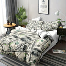 Axyaa Hundred Dollar Bill Duvet Cover Set for Stylish Bedroom Decor