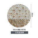 Axya Shell Tray Fish-scale Pattern Round Organizer Tray
