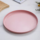 Axyaa Wheat Straw Dinnerware Set - Eco-friendly Plates Cups Bowls in Candy Colors