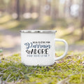 Axyaa Unbreakable Porcelain Mugs 2 Colors Camping Breakfast Coffee Cup