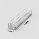 Axyaa Beverage Spring Pusher Glide Fridge Organizer Drink Dispenser Refrigerator Shelf