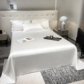 Axyaa Eucalypt Fiber 60S Lyocell Queen Sheet Set for Cool Silky Home Bedding
