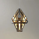 Axyaa Amber LED Pendulum Dining Table Light - Modern Minimalist Island Decor
