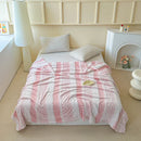 Axyaa Soft Plush Jacquard Blanket - Multifunctional Bed Sofa Cover - 150*200cm
