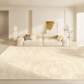 Axyaa Plush Area Rug Stylish Decor Carpet Soft Anti-slip Bedroom Living Room Mat