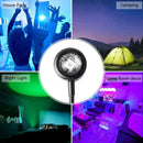 Axyaa Sunset Rainbow Lamp: LED Projector Night Light for Bedroom and Photography