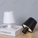 Axyaa LED Wine Bottle Table Lamp: Portable, Rechargeable Night Light for Bar and Cafe